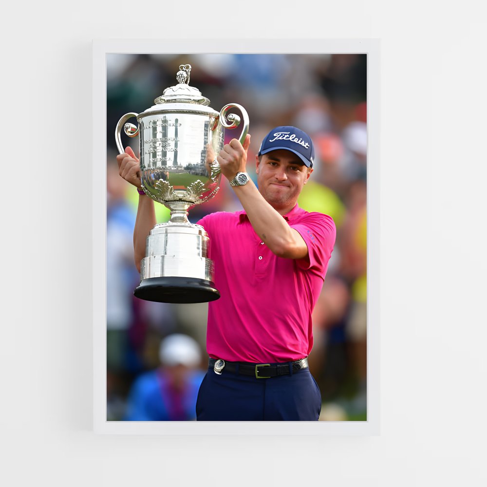 Poster La Victoire de Justin – affiche Golf (vue 3)